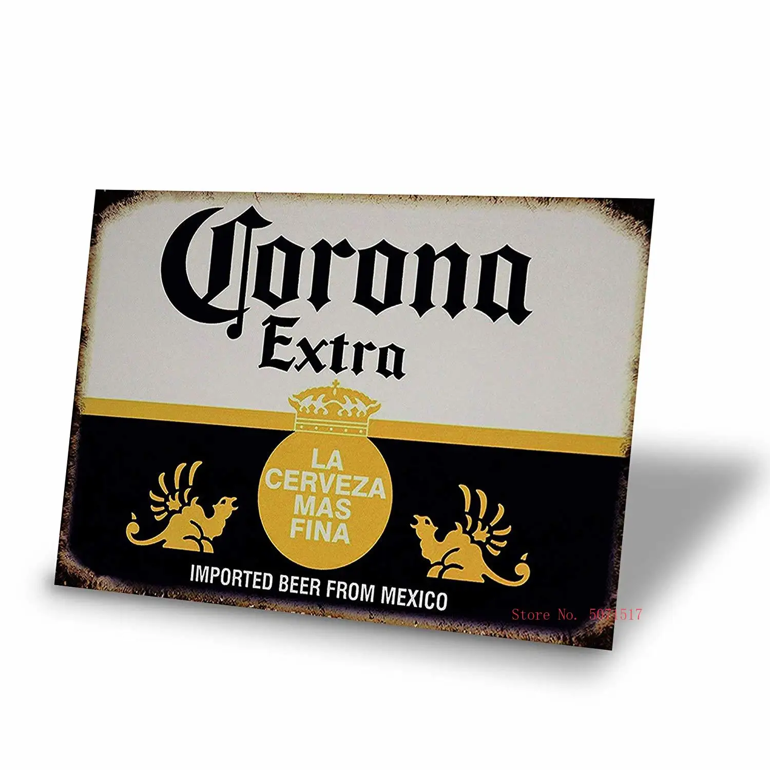 Оловянные знаки Corona Экстра пиво человек пещера Декор металлический знак