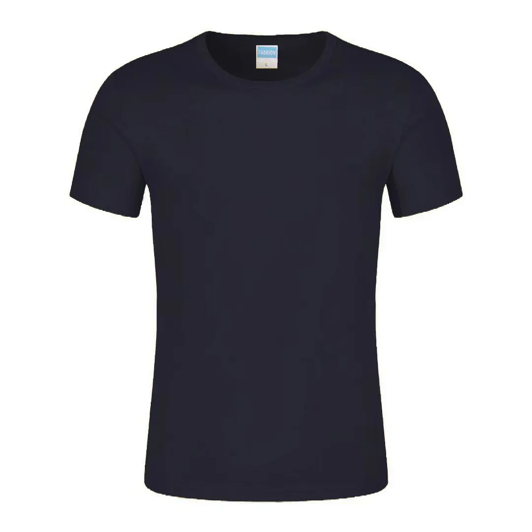 

2021 new high-quality quick-drying men's T-shirt short-sleeved men's outdoor casual sports shirt solid color jogging men's top