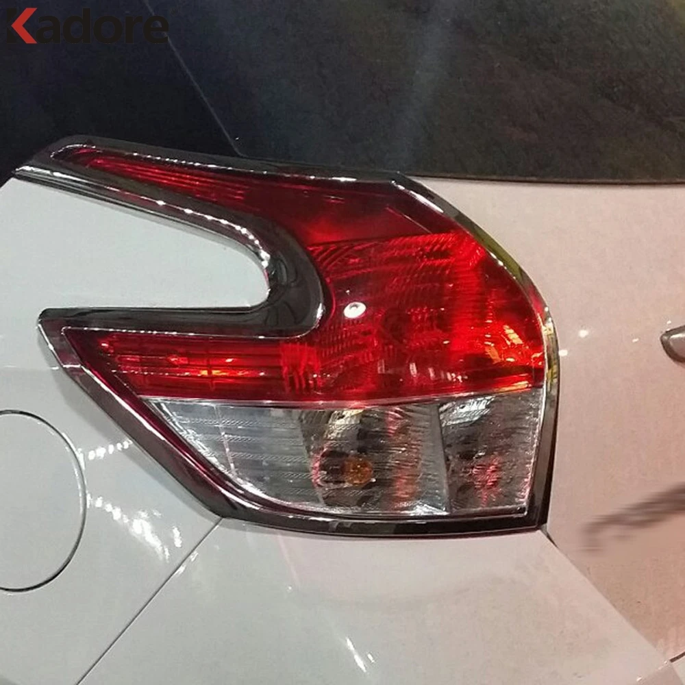 Накладка на заднюю фару для хэтчбека Toyota Yaris XP150 2014 2015 ABS|trim cover|taillight coverhood cover |
