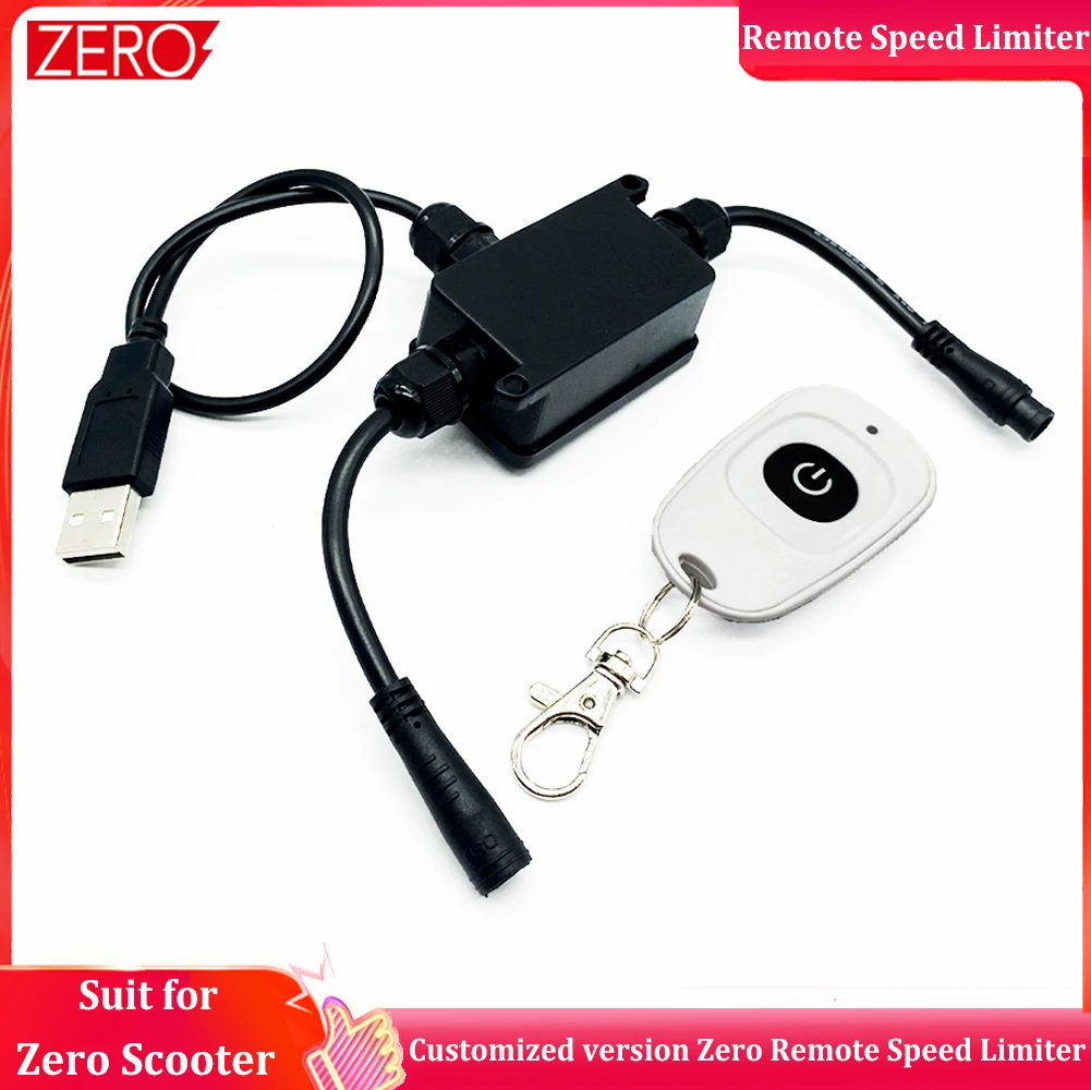 Customized Version ZERO Remote Speed Limiter for Zero 9 Zero 10 Zero 8X Zero 10X Zero 11X E-Scooter Install with QS S4 Display
