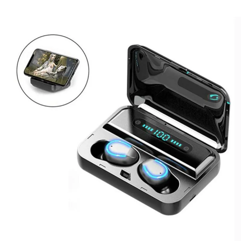 Водонепроницаемые Беспроводные стереонаушники 8D IPX7 беспроводные наушники с