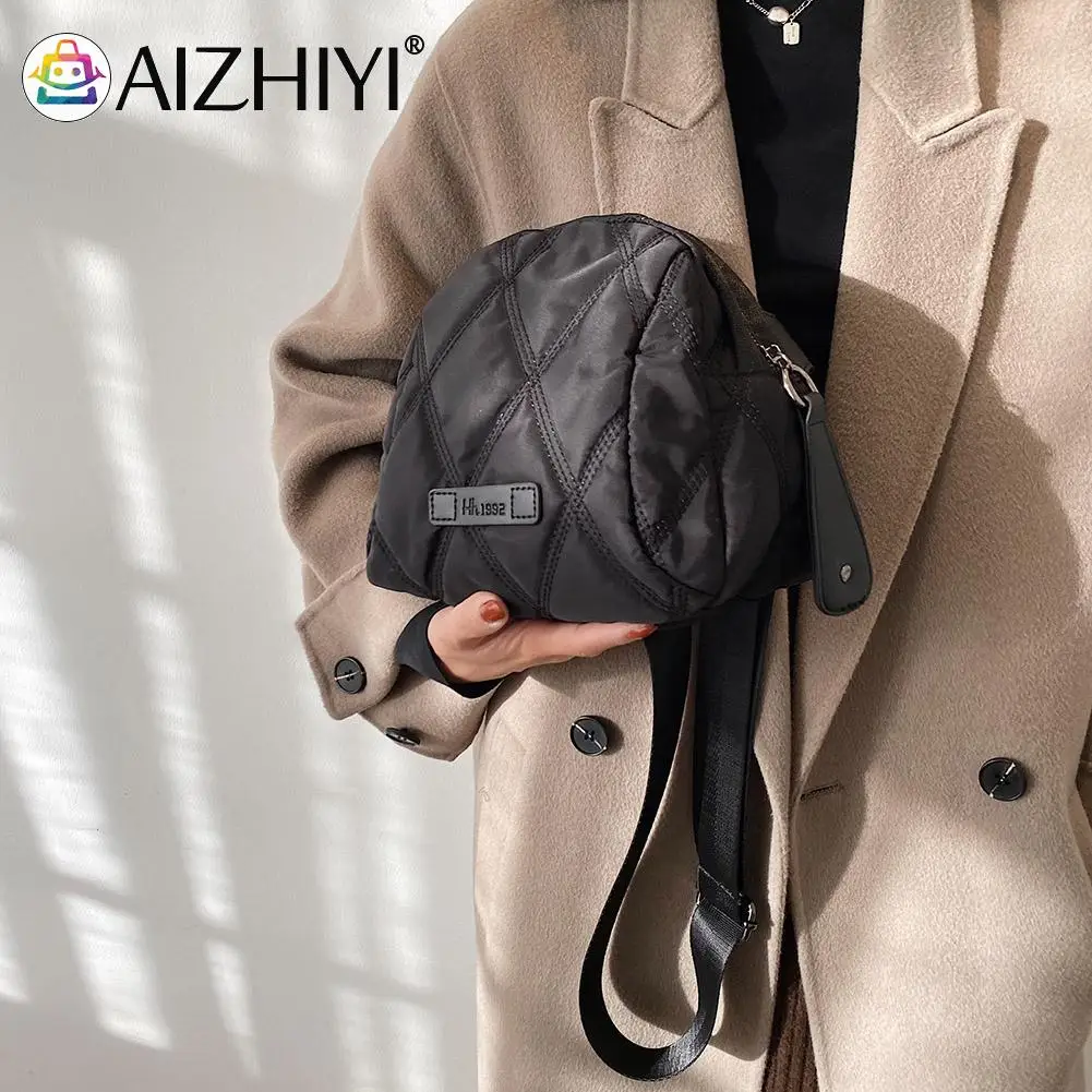 

Женская Стеганая Сумка через плечо с хлопковой подкладкой