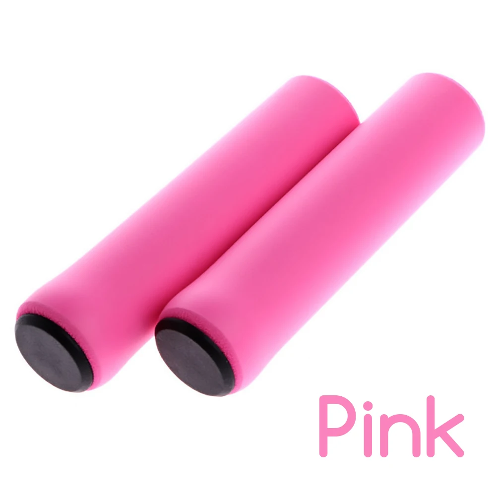 Silicone Cycling Bicycle Grips Outdoor MTB Mountain Bike Handlebar Grips Cover Anti-slip Strong Support Grips Bike Part
