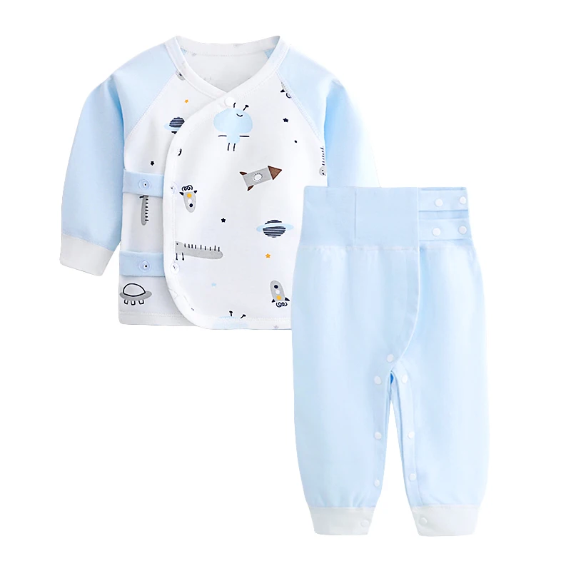 Комплект одежды для маленьких девочек 0-1 года одежда мальчиков мягкая