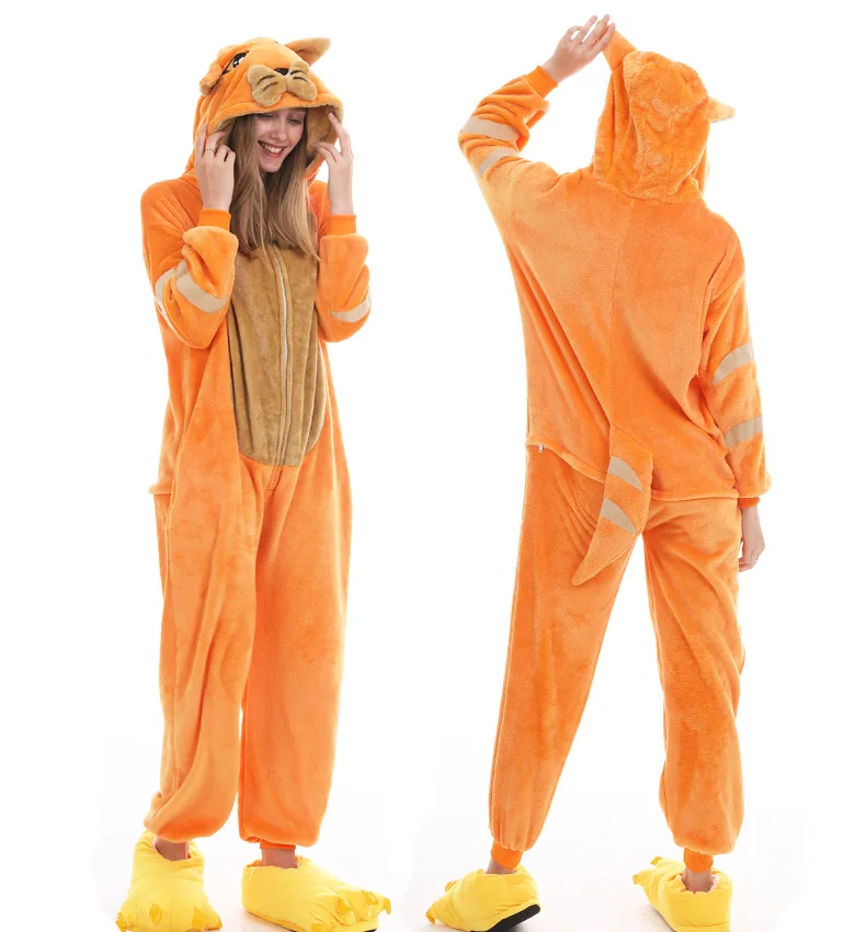 Пижама кигуруми в виде единорога Фланелевая пижама кролика для взрослых