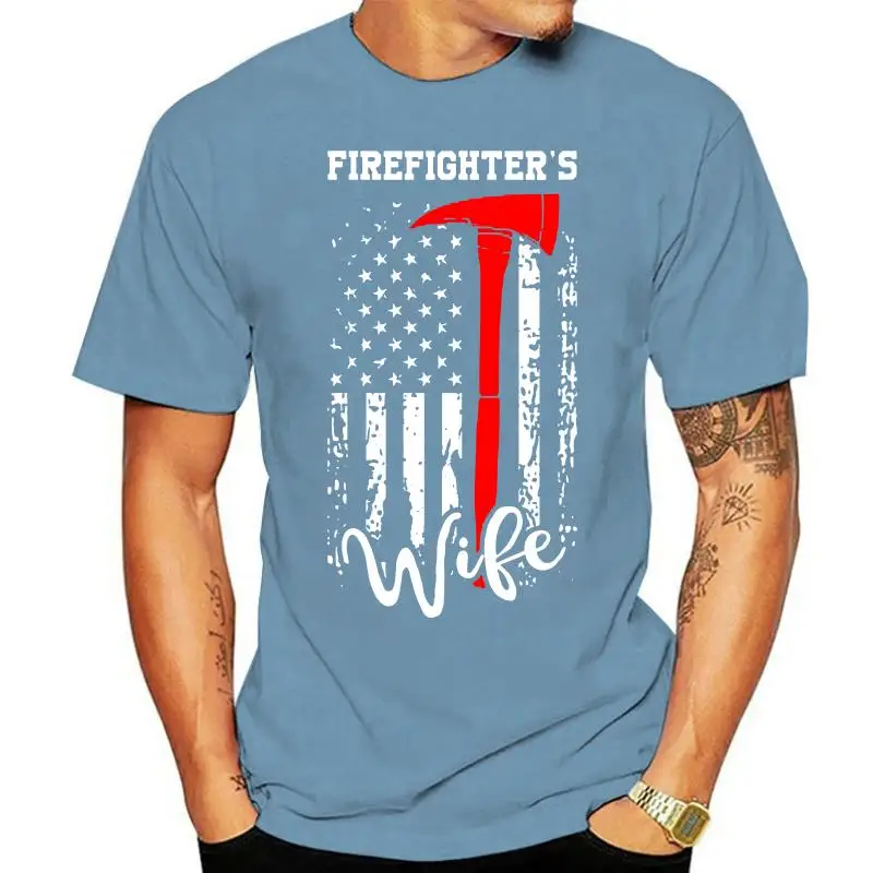 

Men T Shirt Womens Firefighter Wife Shirt Fireman Wi Women t-shirt