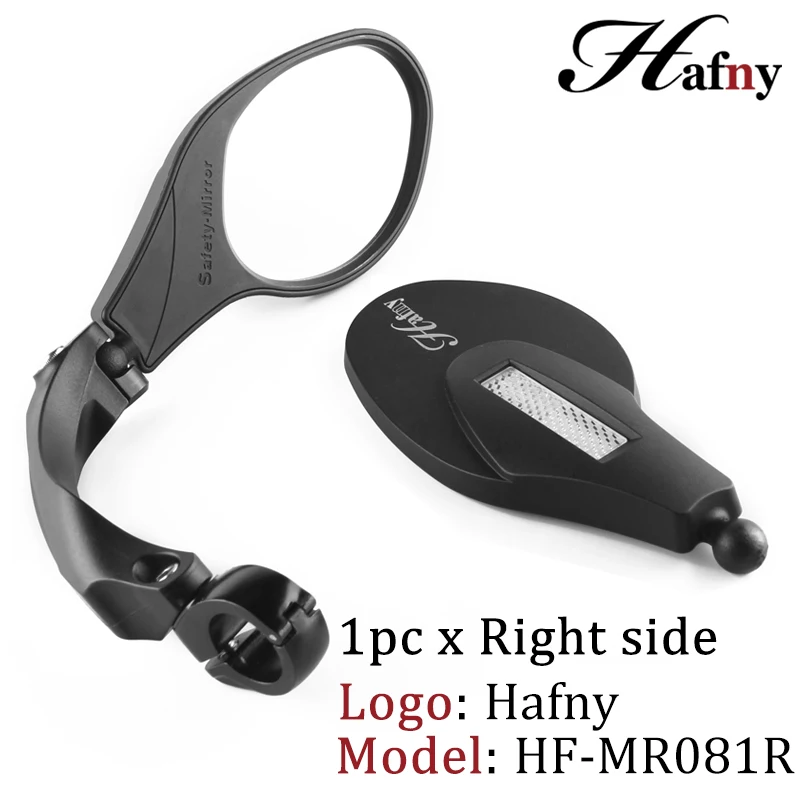 1pc x Right HF081R Hafny велосипед зеркало заднего вида безопасное зеркало для велосипеда MTB велосипед зеркало заднего вида Аксессуары для велосипеда - Цвет: 1pc x Right HF081R