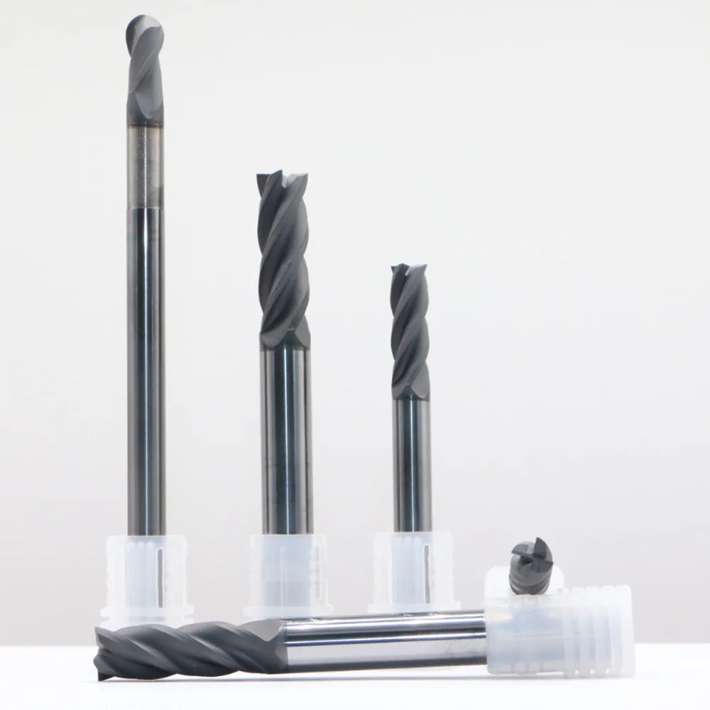 Beable tool Carbon Fiber Diamond Coated CVD Milling Cutter 4F Tungsten Steel Cutting Tool Denture Needle Dental Knife Sharpen |