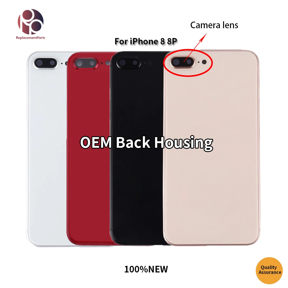 Задняя крышка аккумуляторного отсека для iphone 8 Plus 8G Корпус задней двери запасные