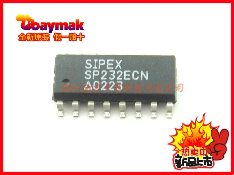 

Free shipping | SP232EEN SOP16 RS-232 || 10PCS