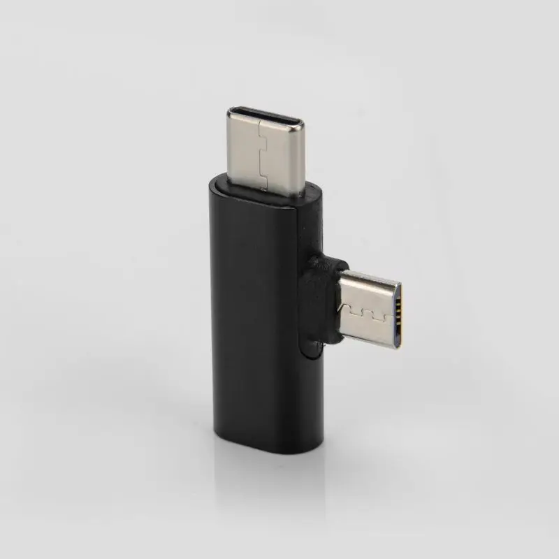 8 контактный разъем Lightning мама Type C + Micro USB папа для зарядки|Переходники и адаптеры|
