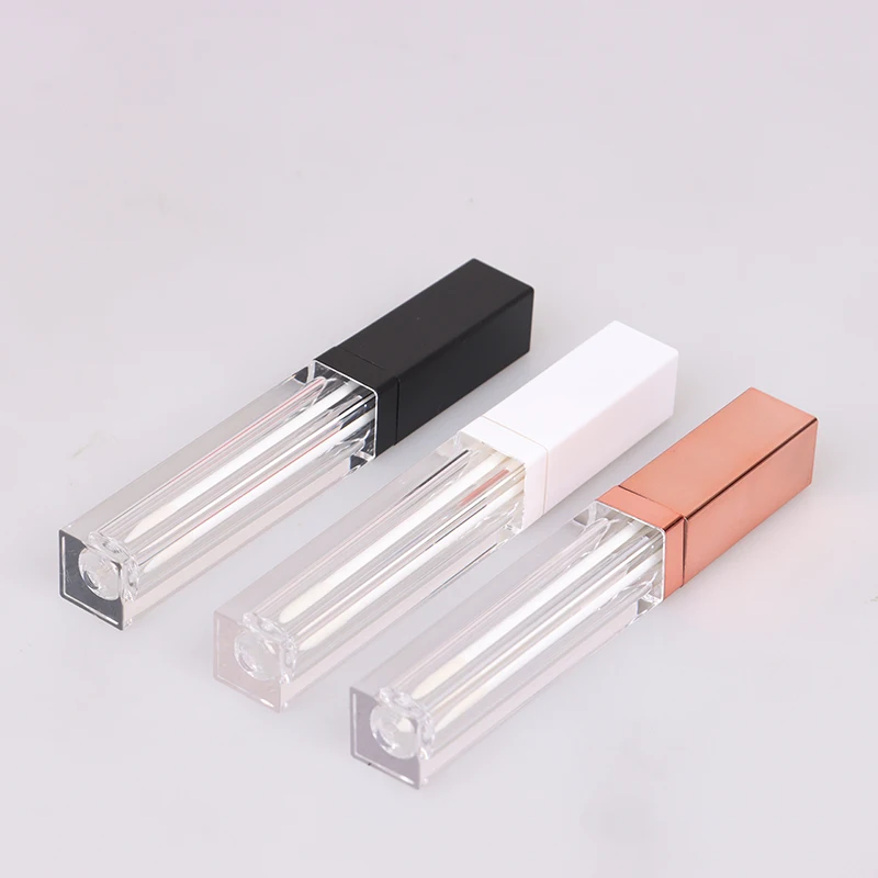 5 мл розовое золото блеск для губ трубки DIY пустой косметический контейнер