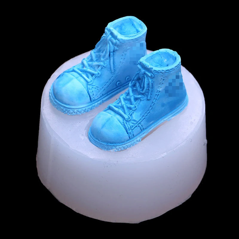 Спортивная обувь силиконовая форма для мыла 3D стерео инструмент изготовления DIY