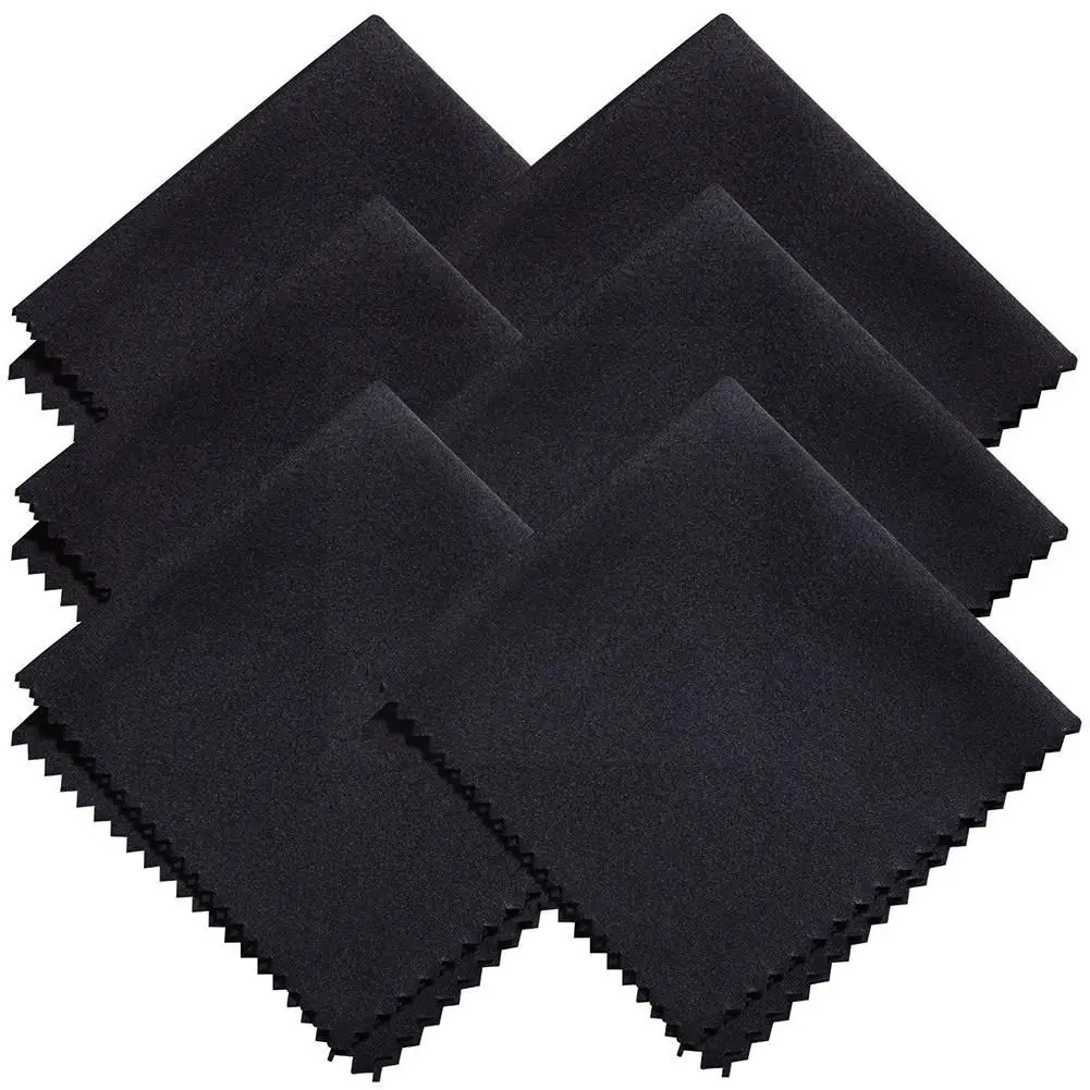 

10 Pcs Fiber Cleaning Cloth 18x15cm Glasses Lens Cloth Wipes Microfiber Eyeglass Cleaning Cloth For Computer Mobile Phone S X8k0