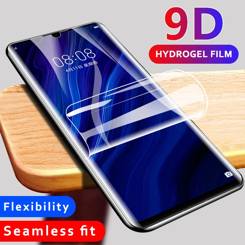 Защитная пленка для экрана мягкая Гидрогелевая Huawei P20 Lite 2019 P30 Nova 5i защитная P Smart