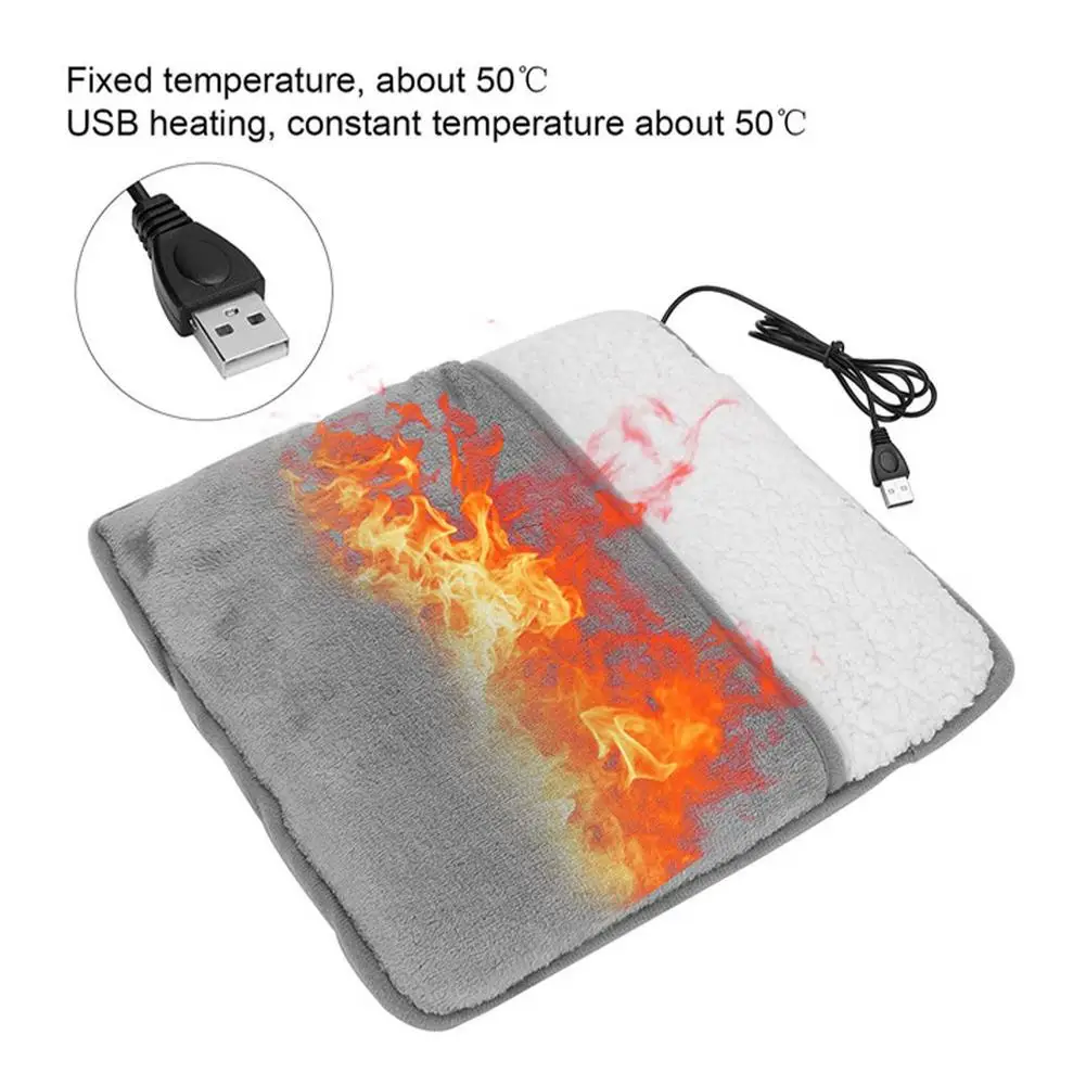 Электрические подогреватели для ног моющиеся Подогреватели с USB-зарядкой ультра