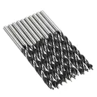 Спиральные сверла диаметром 4 мм для сверления дерева, 75 мм, сверла для работы по дереву, 10 шт