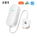 Датчик уровня воды Tuya, Wi-Fi детектор уровня воды с сигнализацией, работает с Alexa Google Home