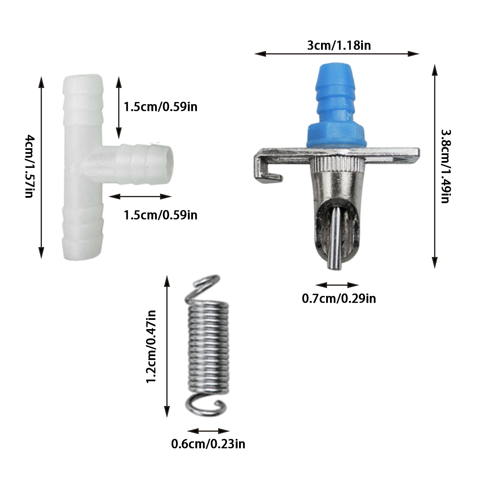 

10PCS Small pet feeder Rabbit Automatic Nipple Water Feeder for Rodents Waterer Rabbit Nipple Drinking Tools Drinkers for Rabbit