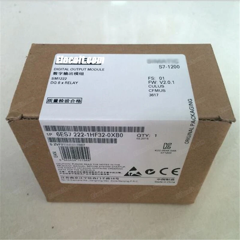 Новый оригинальный 6ES7 222-1HF32-0XB0 6ES7222-1HF32-0XB0 ДЛЯ SIMATIC S7-1200 цифровой выход SM 1222 8DO реле 2A