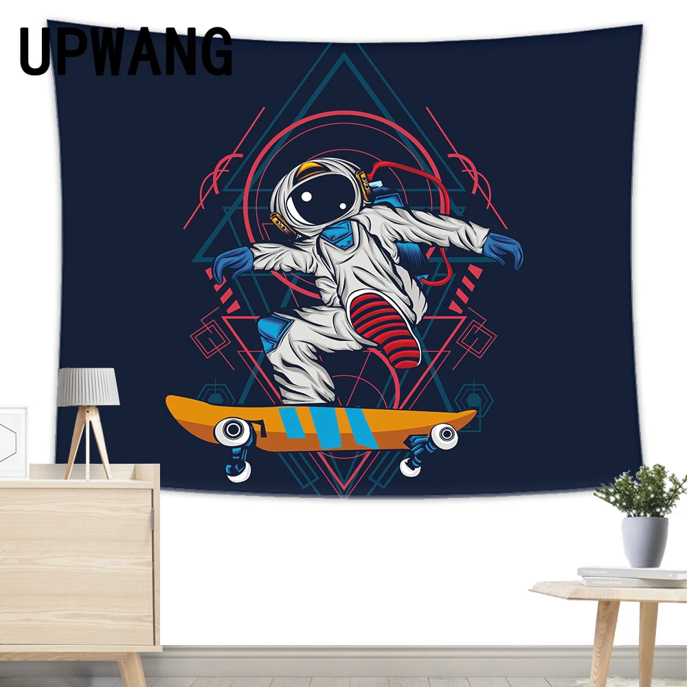 

Настенный Коврик Space гобелен "Космонавт", для песочного пляжа, пикника, палатки для кемпинга, спальный коврик, Декор для дома, покрывало листо...