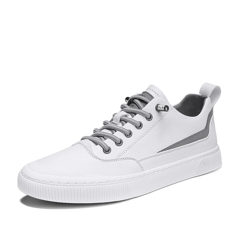 

Men's casual fashion shoes slip-proof wear-resistant breathable high shock absorption small white shoes flat shoes lightweight