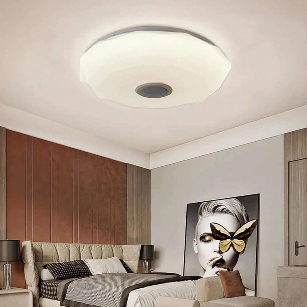 Светодиодный потолочный светильник RGB вечерние светильники для гостиной спальни