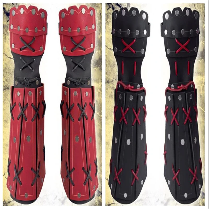 

Cosplay Adult Medieval Steampunk Men And Women Arm Guards Boxing Gloves Knight Warrior Competition Show Outdoor Rivet Guards