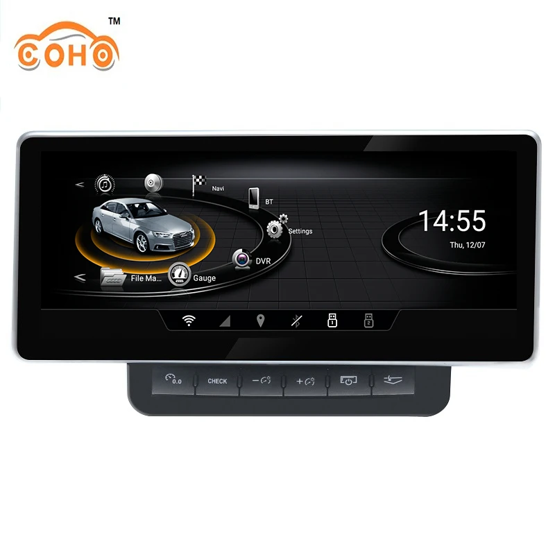 Автомобильный мультимедийный Dvd плеер Q7/A6 RHD Android 8 1 Восьмиядерный процессор 10 25