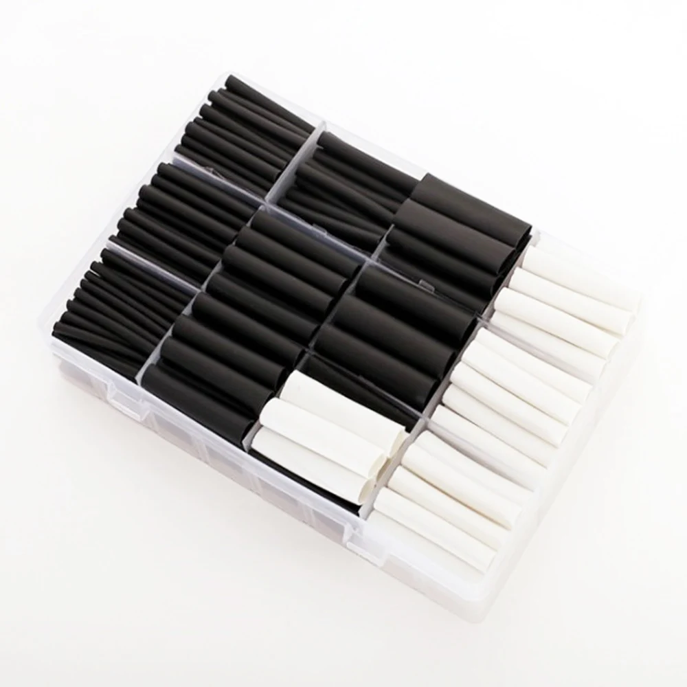 

320PCS 3:1 Heating Shrink Dual Wall Tubing with Adhesive Insulated Sleeve Cable Sleeve Glue Shrink Tube