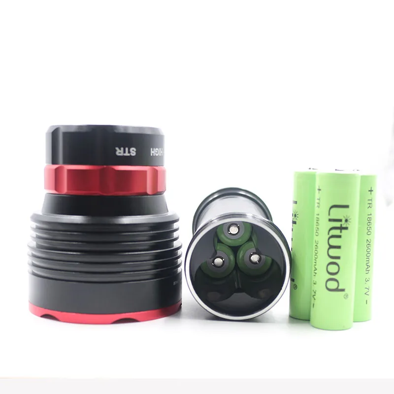 Z40DX5 CREE XHP70.2 светодиодный фонарик светильник водонепроницаемый 3 режима 18650 батарея Дайвинг лампа под водой PK XM-L2 U3 фонарик