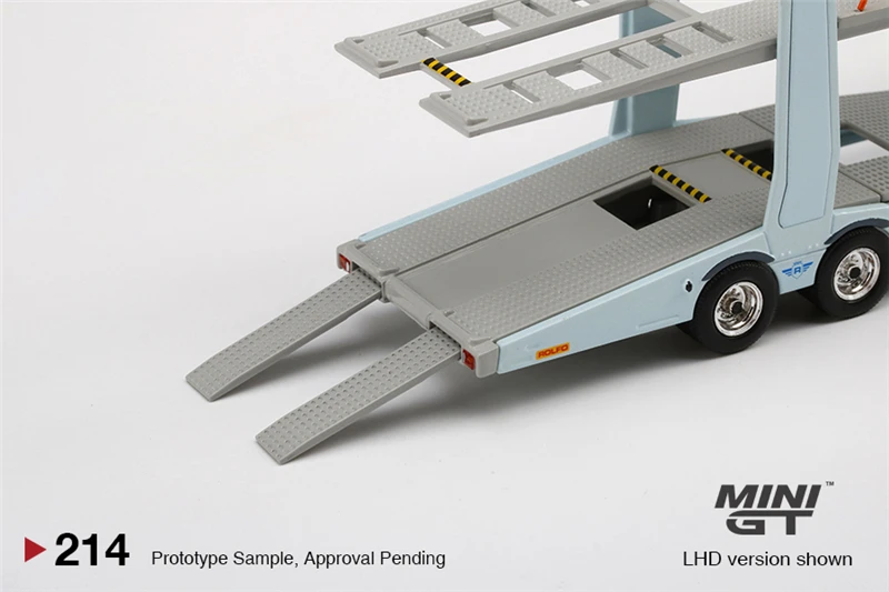 

MINI GT 1:64 Actros w/Car Carrier trailer Gulf