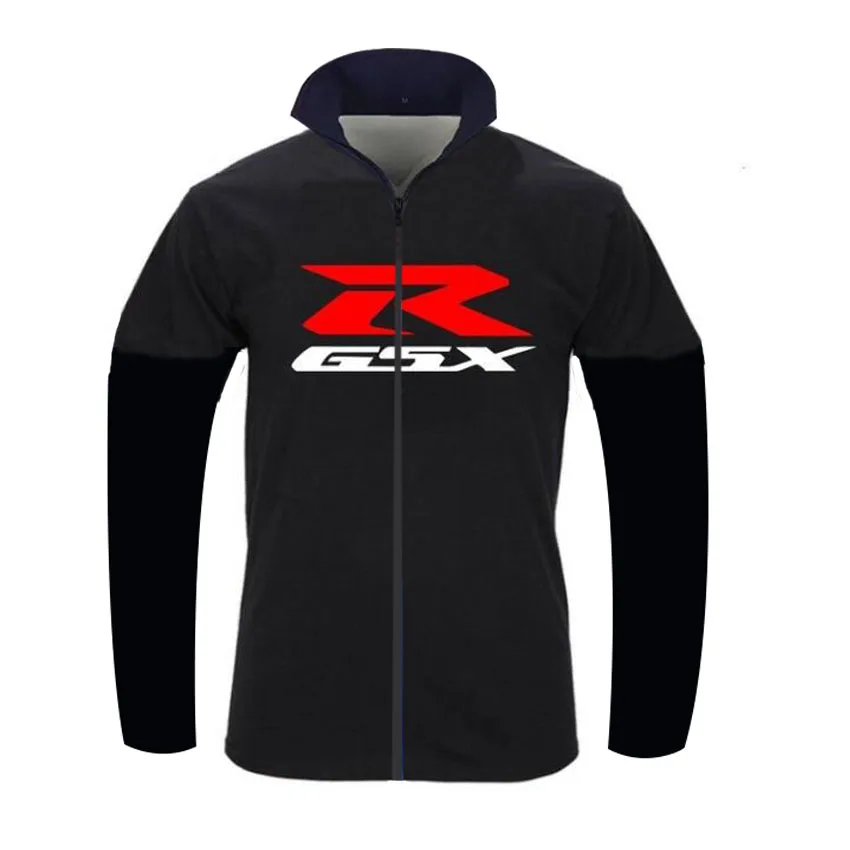 GSXR Motorcycle мотоцикл толстовки мотокросса велосипед ямы от гоночная команда куртка с молнией держать согревающий 2 кармана