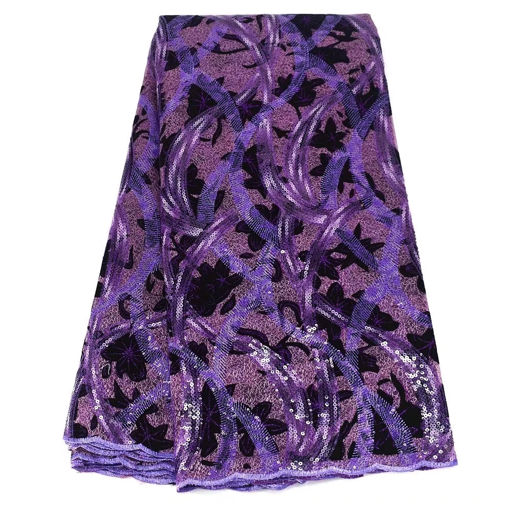 

Классический дизайн 2022 блестки бархатная вышивка материал чистые блестки гипюр свадебное вечернее платье кружевная ткань