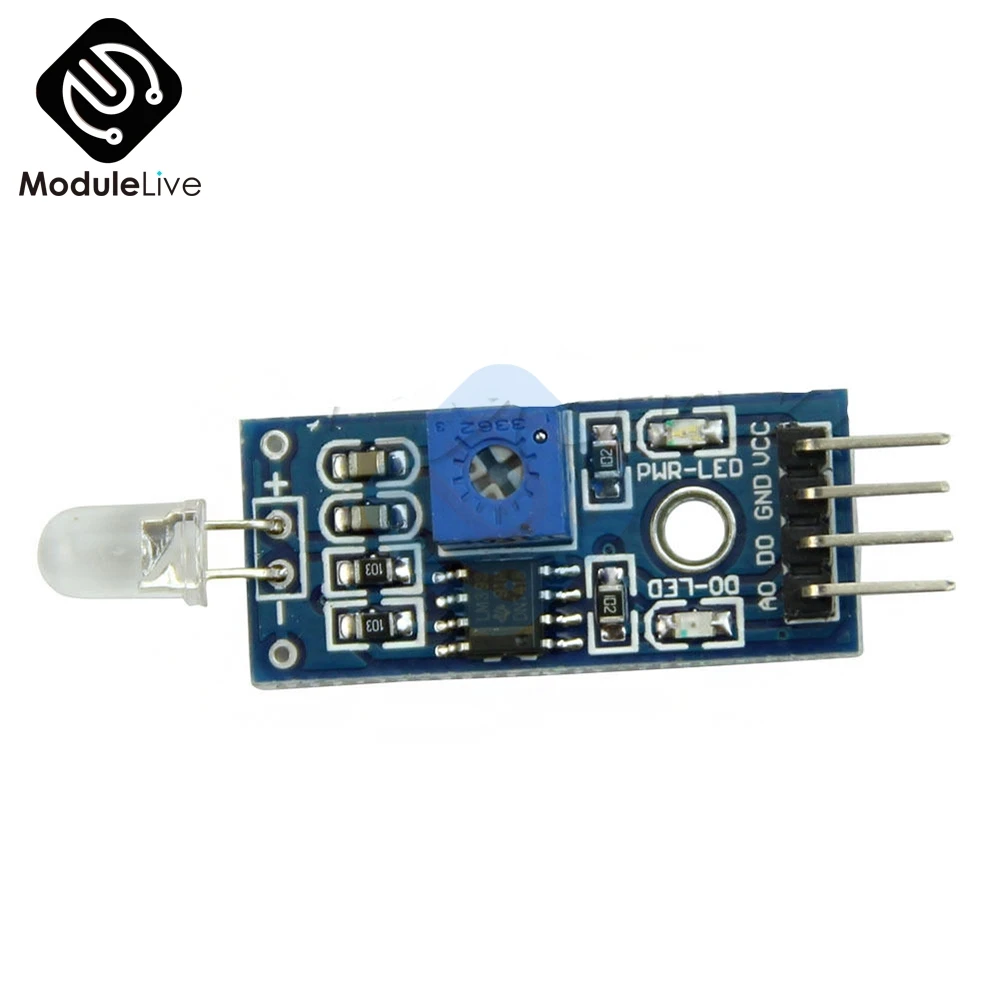 LM393 Модуль датчика света 3 В 5 для Arduino Raspberry pi цифровое переключение на выходе