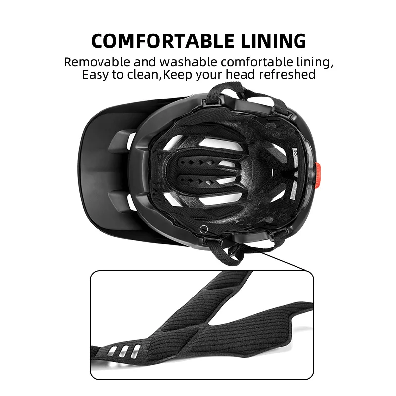 

Manta raccoon bicycle helmet mountain bike outdoor protective equipment riding helmet helmet