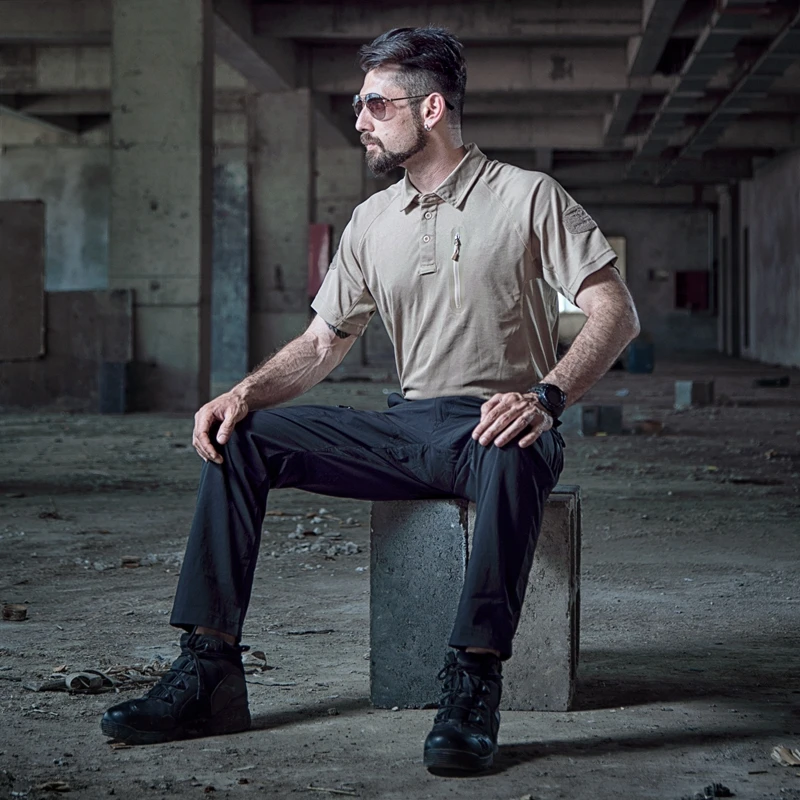 Высококачественная Мужская тактическая футболка для охоты пешего туризма с