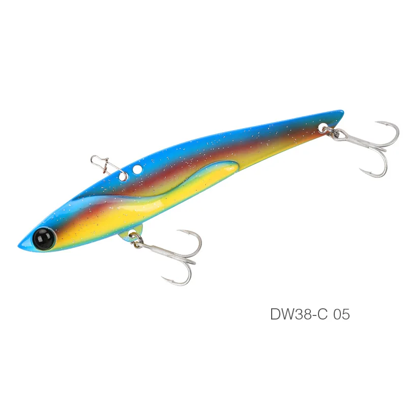 DW38-C-05 TSURINOYA для рыбалки приманки DW38-C 105 мм 35 г блесна металлическая приманка на дальние расстояния бас приманки полная плавающая Слои искусственная приманка - Цвет: DW38-C-05