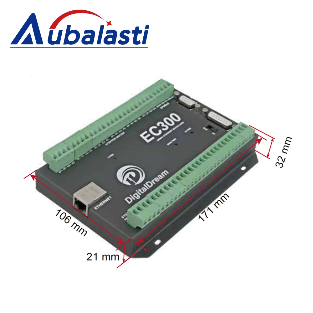 Aubalasti EC300 USB Mach3 ЧПУ датчик движения обновление NVUM 3/4/5/6 осевая карта управления