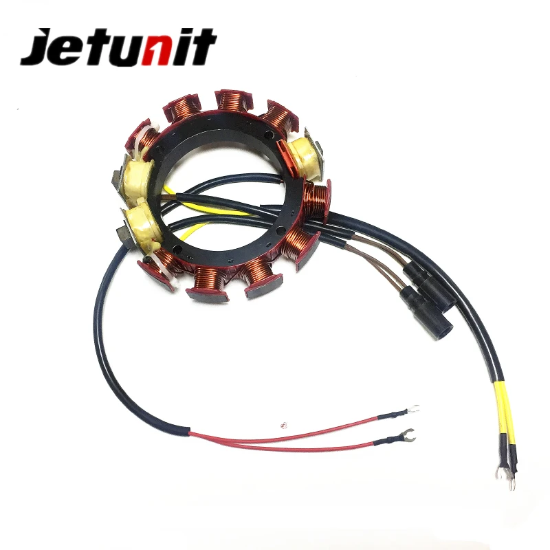 JETUNIT подвесной узел статора для Johnson Evinrude 35 Ампер 6 и 8 цилиндров 173-3415 173-4287 18-5861 583415 584287 763765