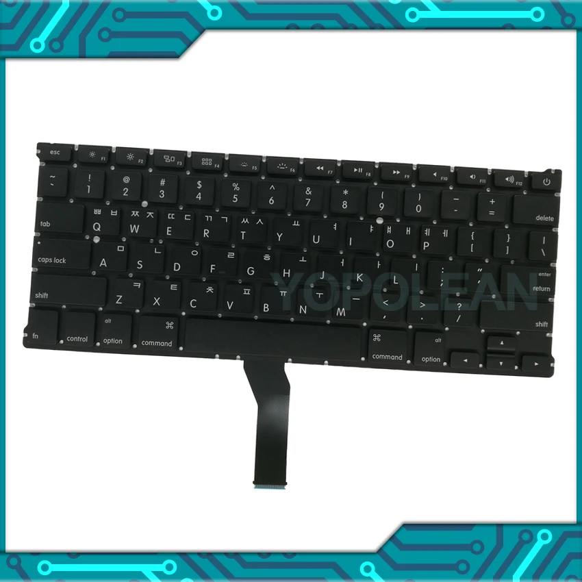 3 шт. новая Замена для Macbook Air 13 &quotA1369 A1466 Корейская Клавиатура 2011 2012 2013 2014 2015