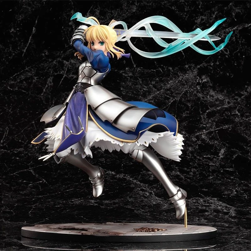 Аниме Судьба большой заказ Saber Altria Pendragon с Excalibur масштаб 1/7 окрашенная ПВХ экшн