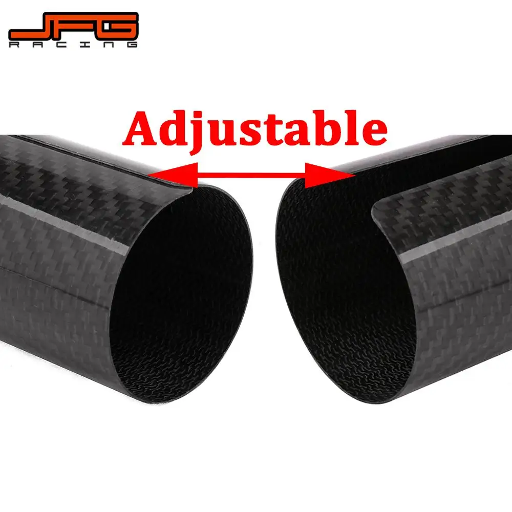 Мотоцикл 150 250 мм из углеродного волокна регулируемый передний вилочный