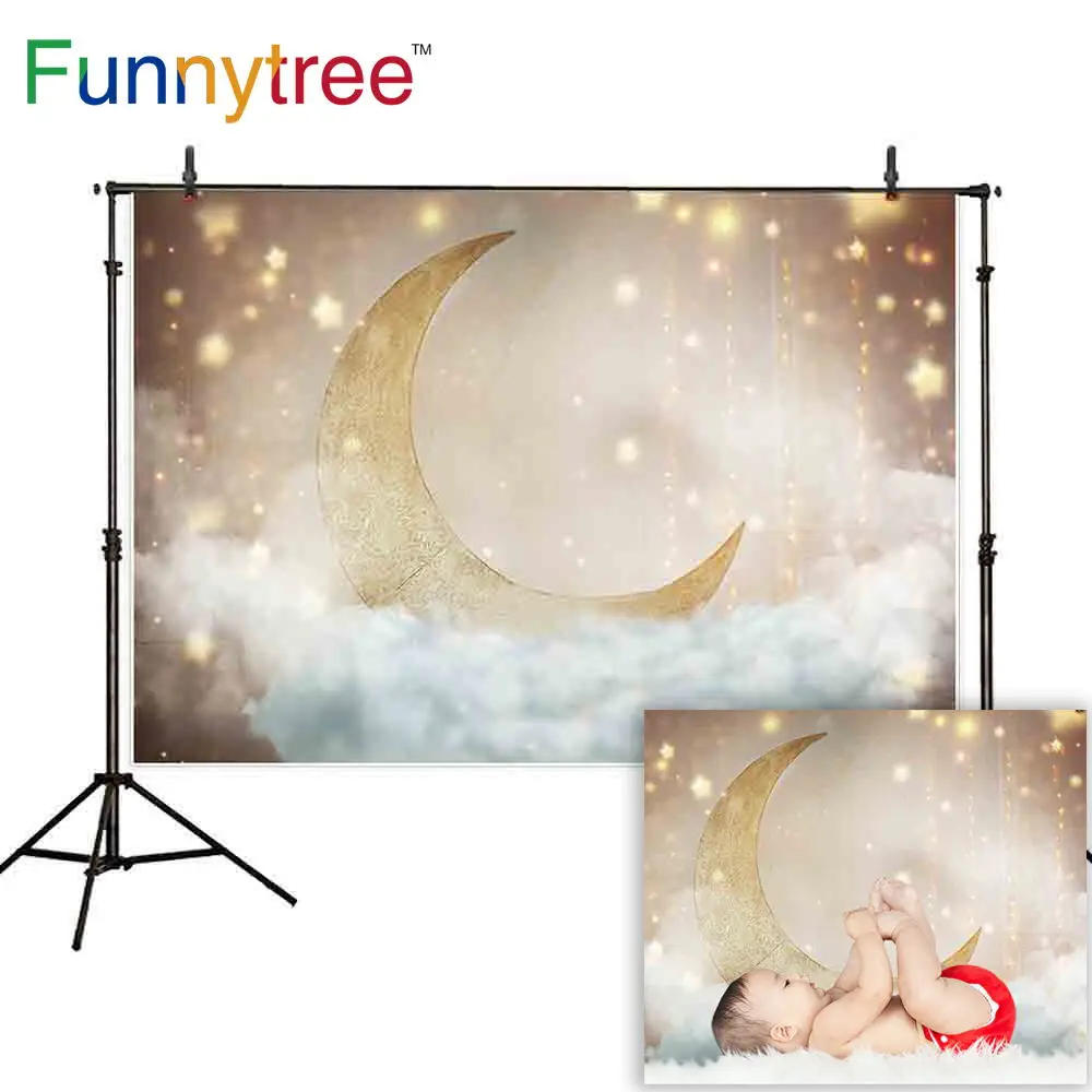 Funnytree детского дня рождения новорожденных Фотофон фон для фотосъемки с