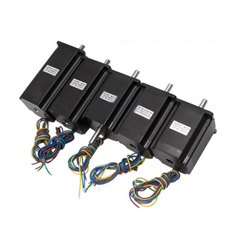 Шаговый двигатель Nema 23, 82 мм, корпус 315 унций-ин, 57, двигатель 230 нм, см, крутящий момент, 4 вывода, 3,0 А, 1,8 градусов, DIY, фрезерование с ЧПУ Шаговый двигатель Nema 23, 82 мм, корпус 315 унций-ин, 57, двигатель 230 нм, см, крутящий момент, 4 вывода, 3,0 А, 1,8 градусов, DIY, фрезерование с ЧПУ