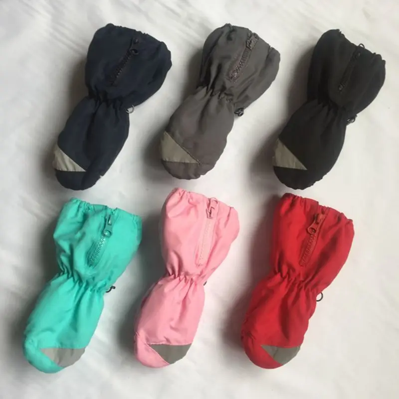 

Children Ski Gloves Kids Boys Girls Anti-slip Winter Warm Windproof Snow Snowboard Outdoor Riding Long-sleeved Mitten