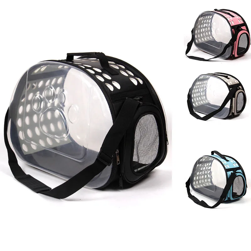 

Горячая Прозрачный Pet сумка-переноска для собак, щенков кошки сумка для собак на открытом воздухе Дорожная сумка для домашних животных Стро...