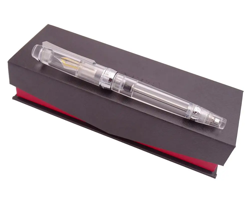 Вакуумный перьевая ручка PENBBS 456 прозрачный перьевой наконечник из полимера 0 5 мм