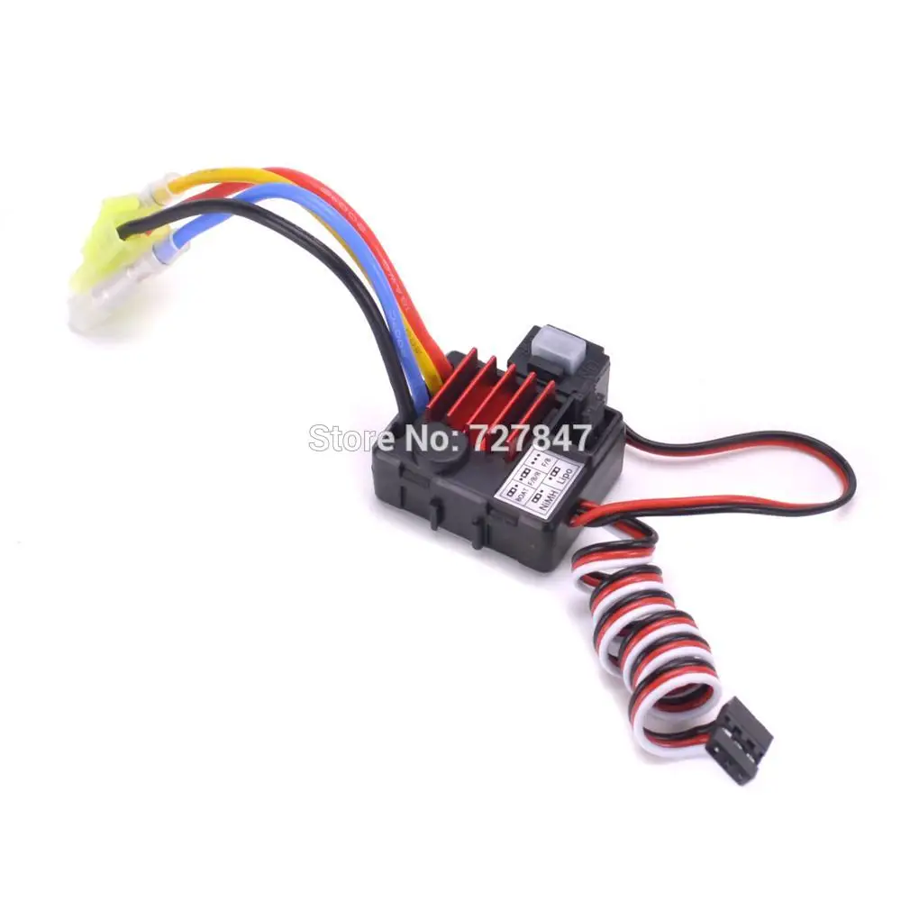 Турбо гоночный водонепроницаемый 25A TB 60025 ESC Матовый регулятор скорости 1A/6 V BEC для