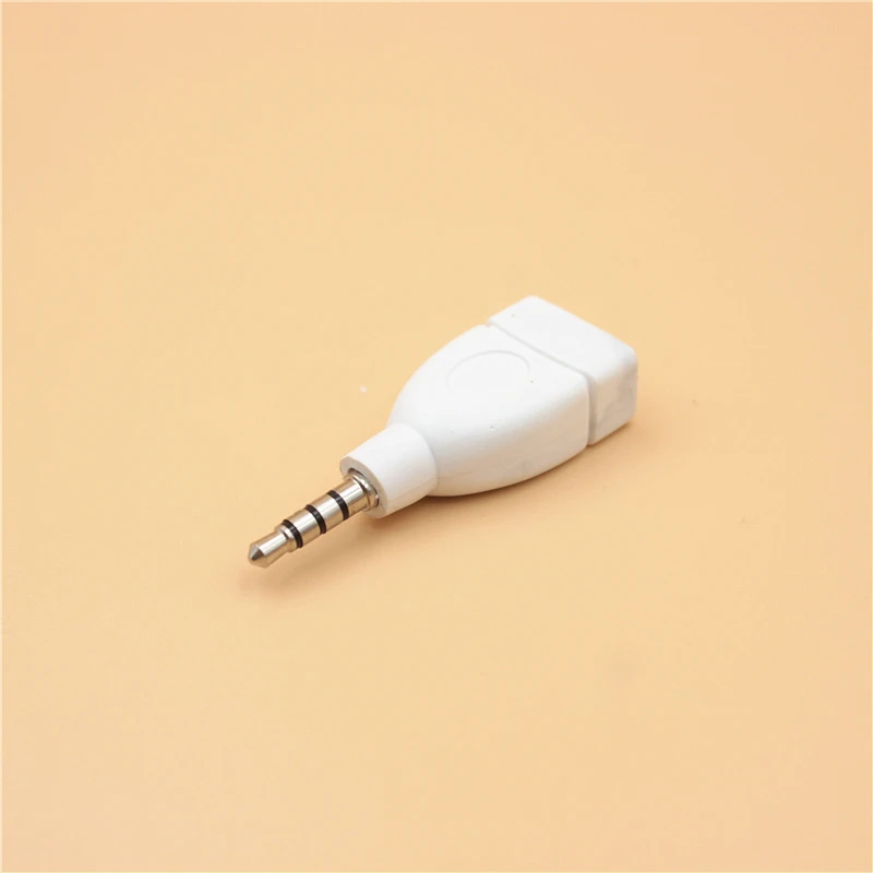 Переходник с USB 2 0 мама на 3 5 мм папа AUX Audio прочный автомобильный разъем |